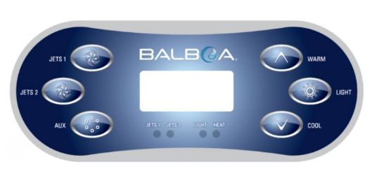Aufkleber Control Panel TP Balboa