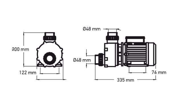 Zirkulationspumpe JA50 370W