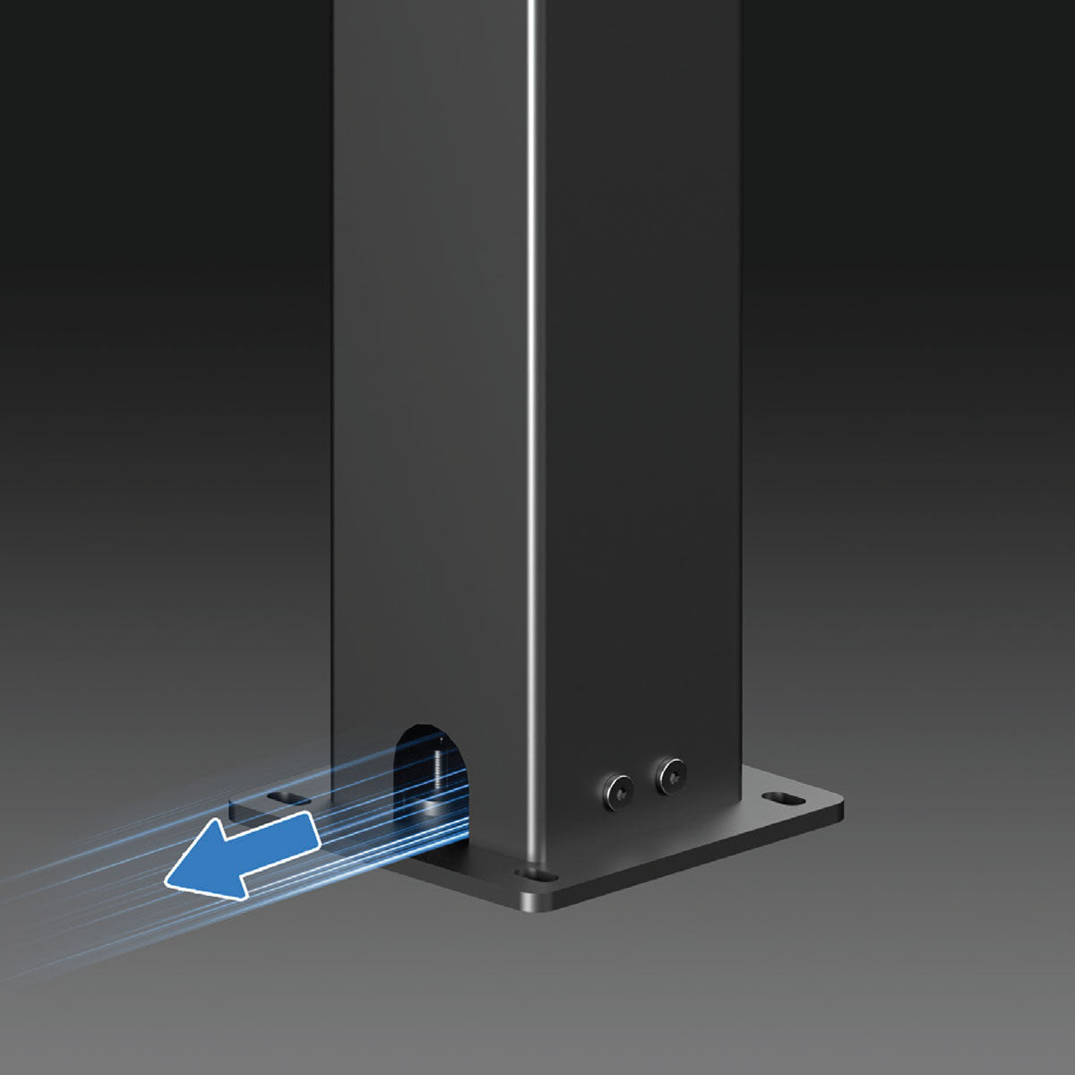 Bioklimatische Pergola MotionFlex 400 mit weißer LED-Beleuchtung