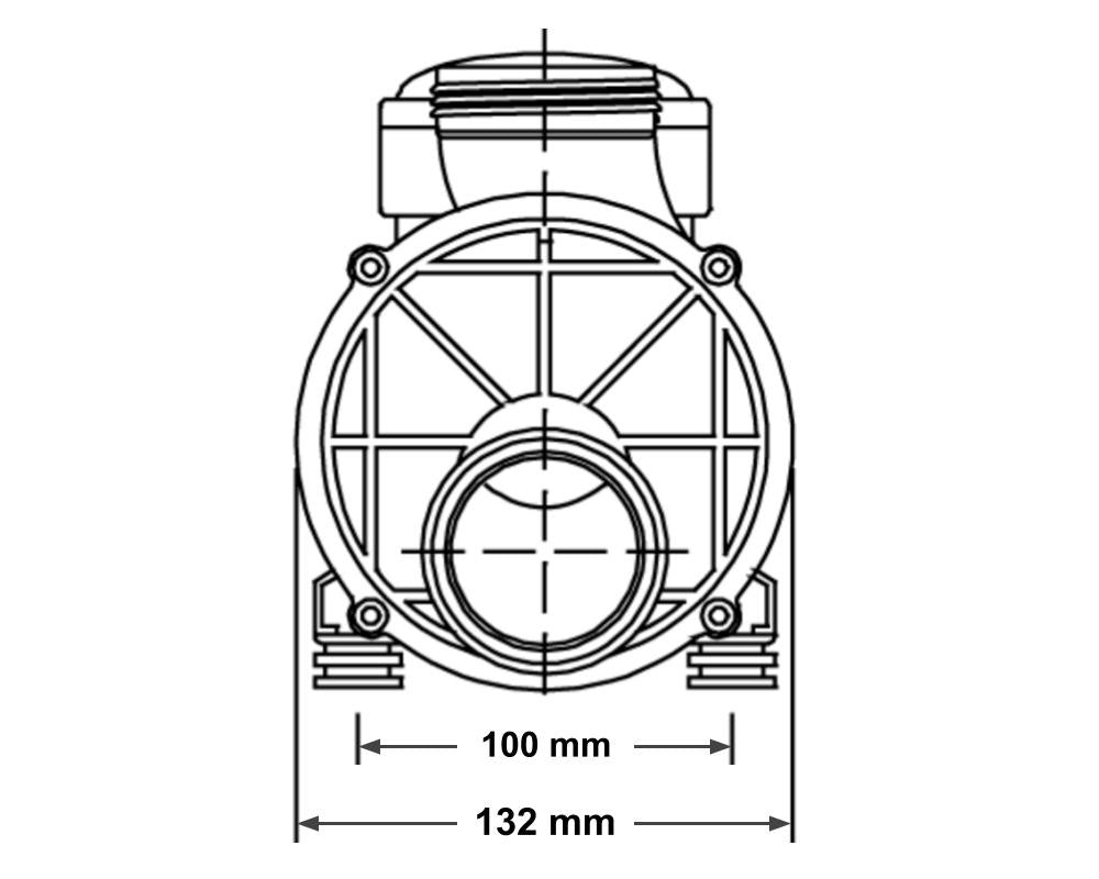 Zirkulationspumpe Hydro Air (Balboa) HA350