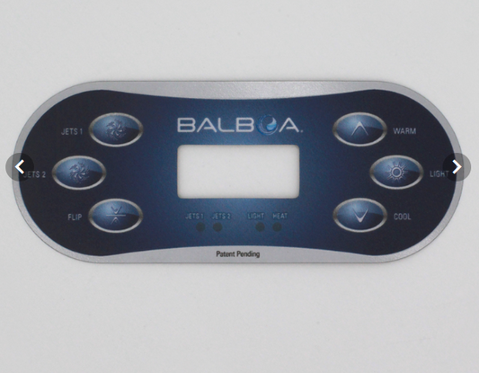 Aufkleber Control Panel TP Balboa