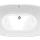 Oval 160 freistehende Badewanne