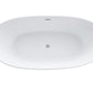 Oval 186 freistehende Badewanne
