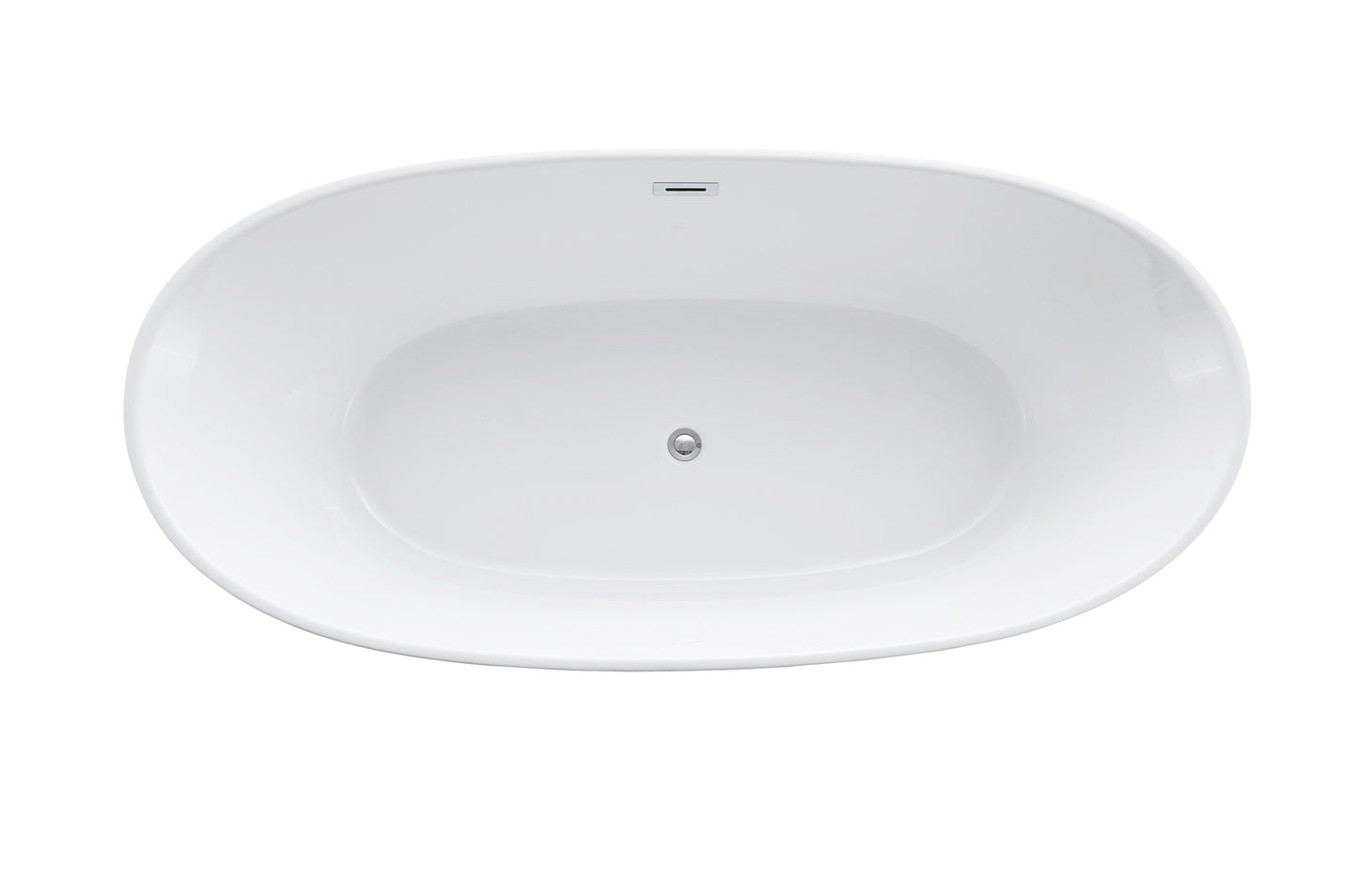 Oval 186 freistehende Badewanne